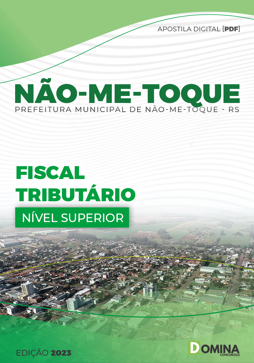 Apostila Câmara Não Me Toque RS 2023 Fiscal Tributário