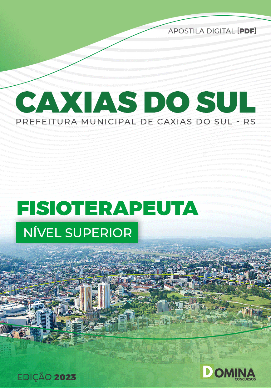 Apostila Pref Caxias do Sul RS 2023 Fisioterapeuta