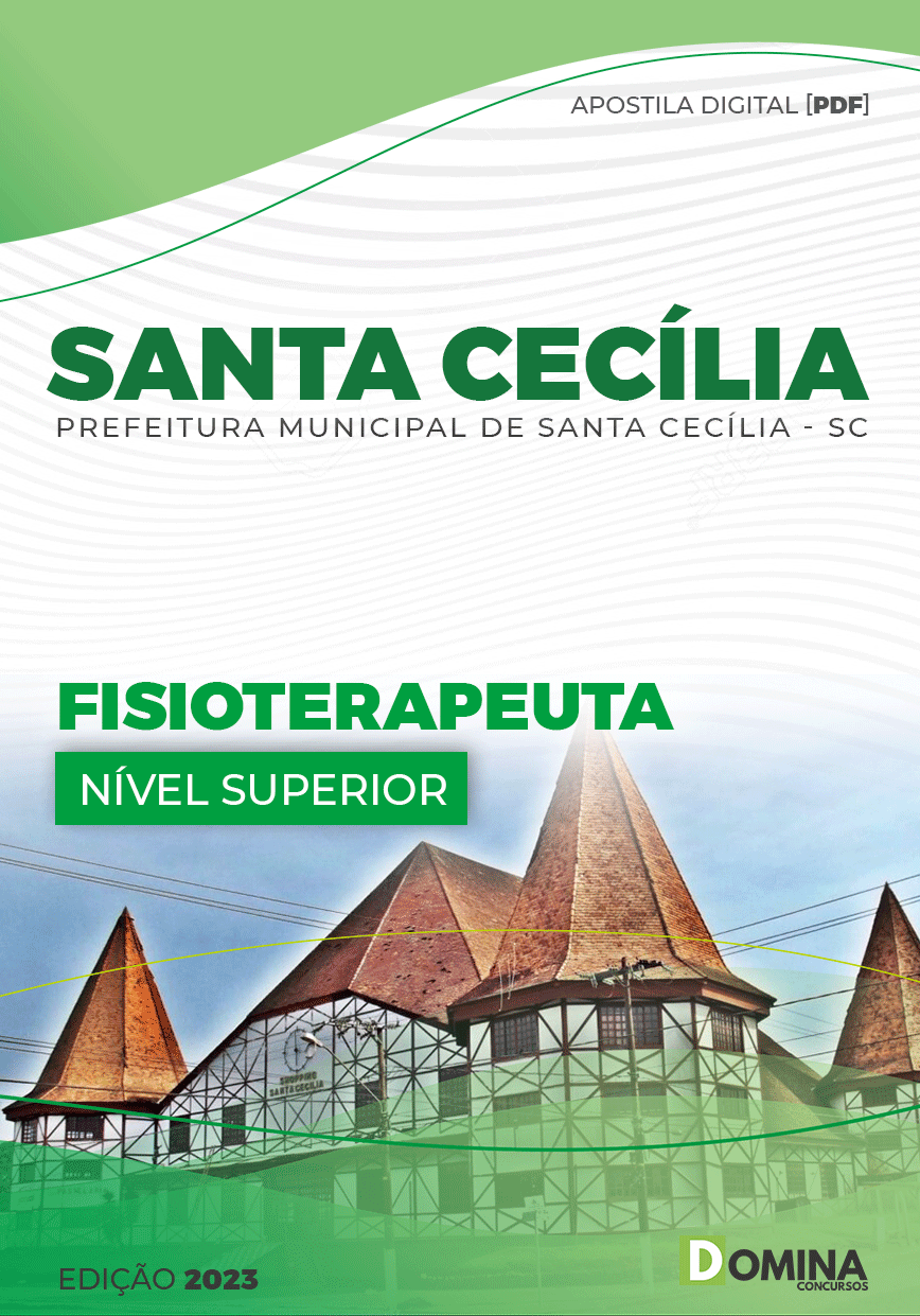 Apostila Pref Santa Cecília SC 2023 Fisioterapeuta