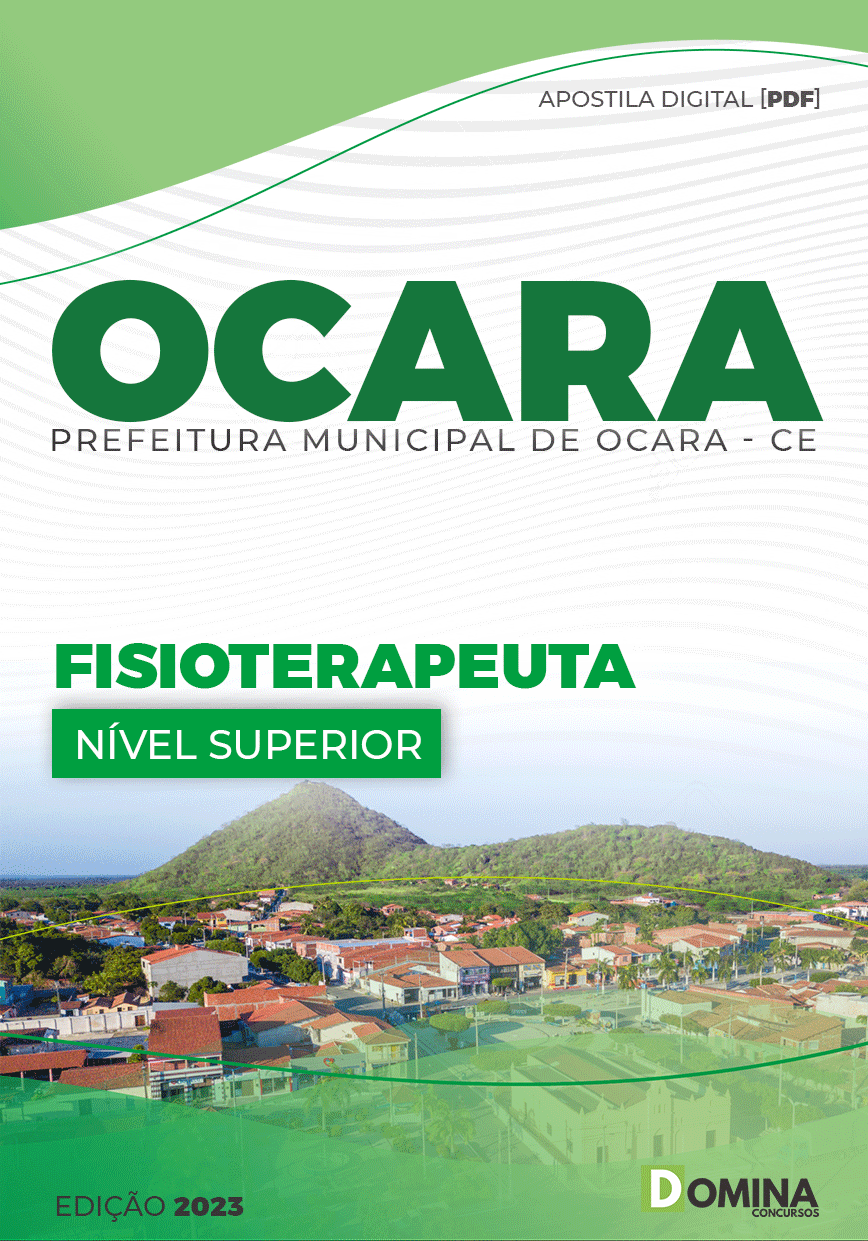 Apostila Concurso Pref Ocara CE 2023 Fisioterapeuta