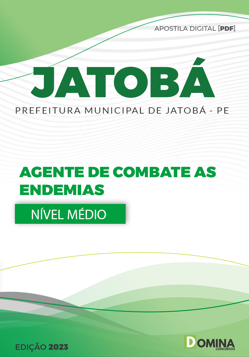 Apostila Pref Jatobá PE 2023 Agente Combate Endemias
