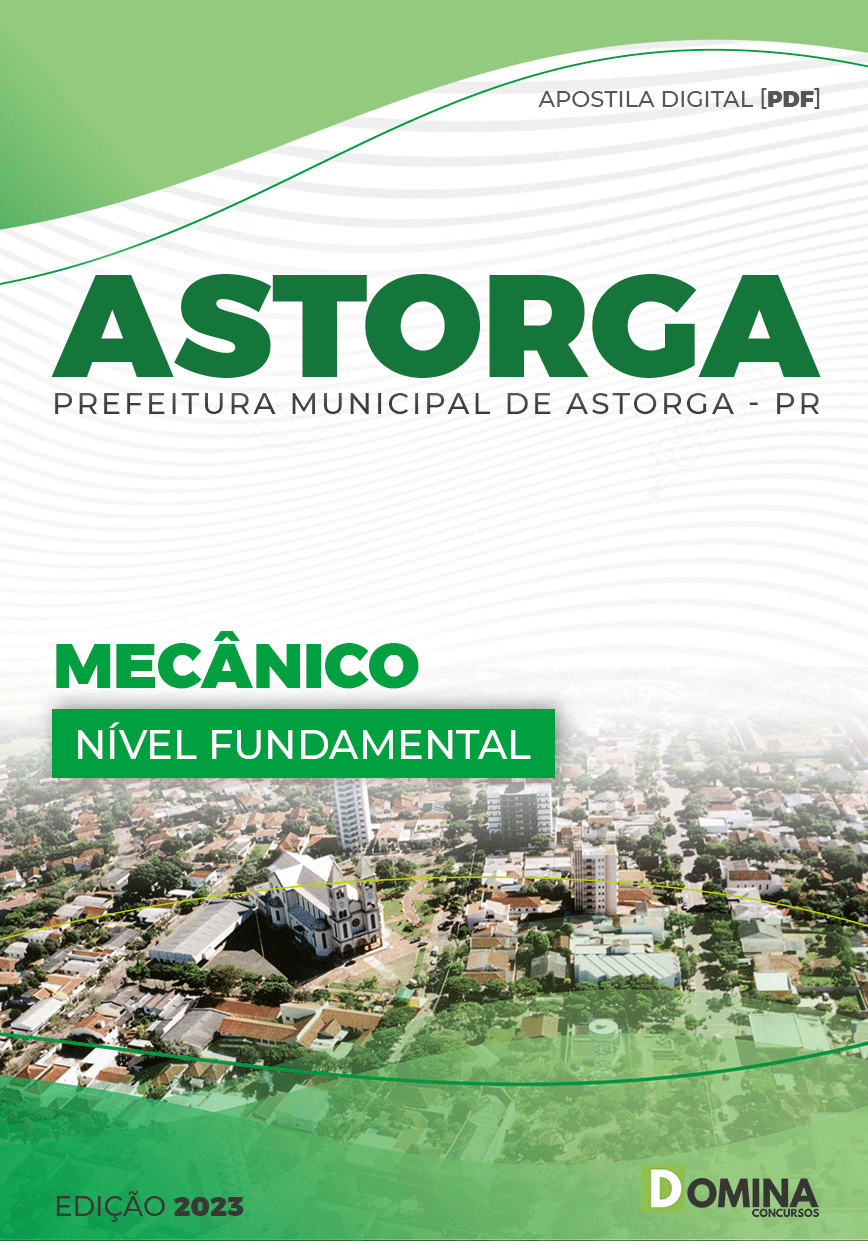 Apostila Concurso Pref Astorga PR 2023 Mecânico