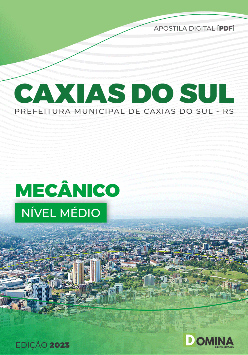 Apostila Pref Caxias do Sul RS 2023 Mecânico