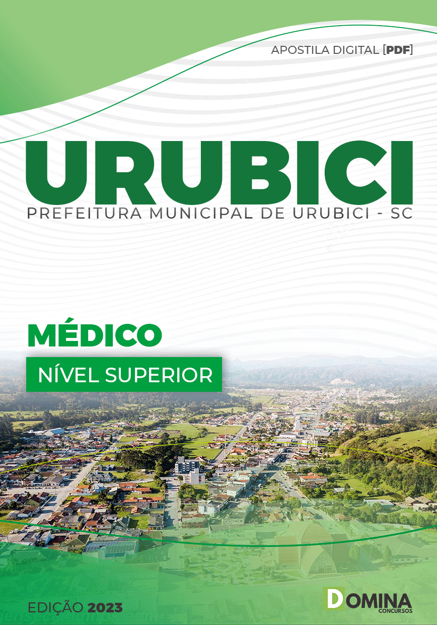 Apostila Digital Concurso Pref Urubici SC 2023 Médico