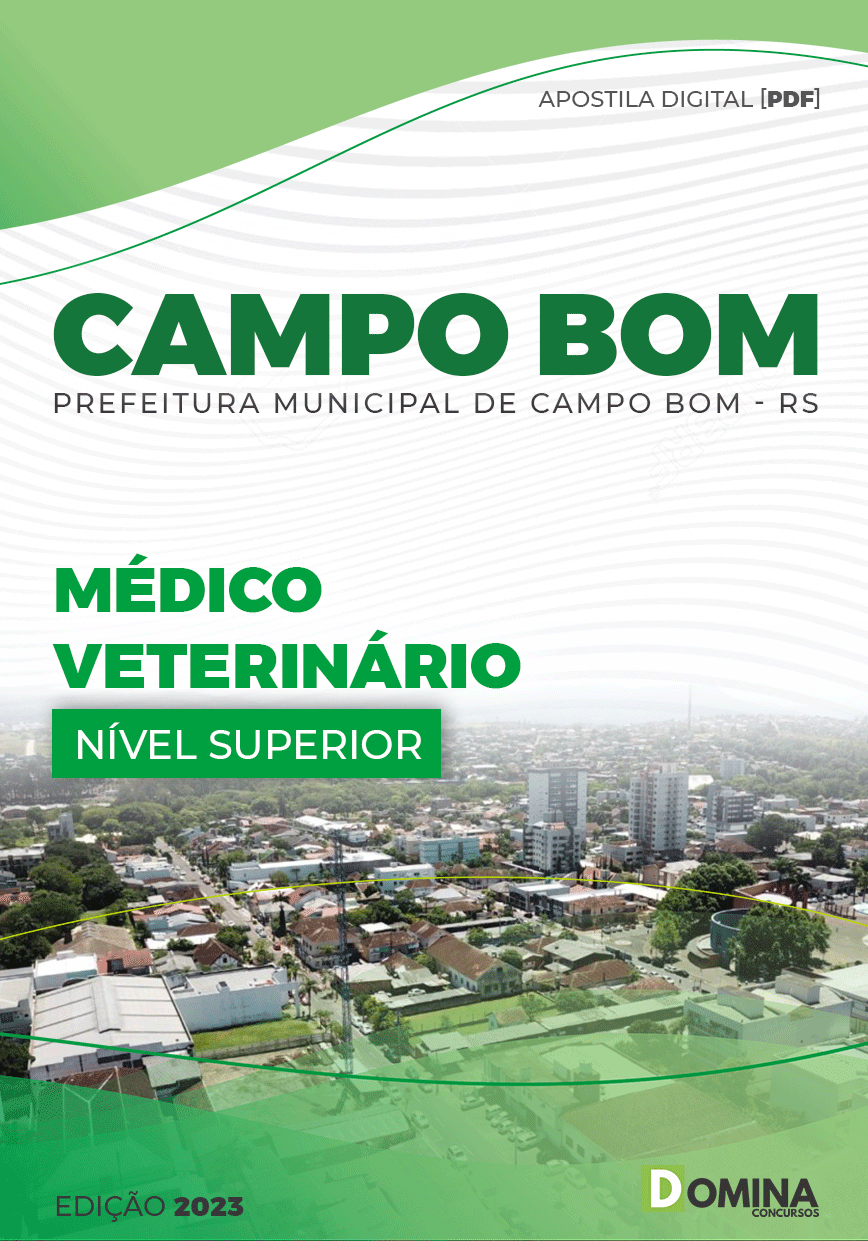Apostila Digital Pref Campo Bom RS 2023 Médico Veterinário
