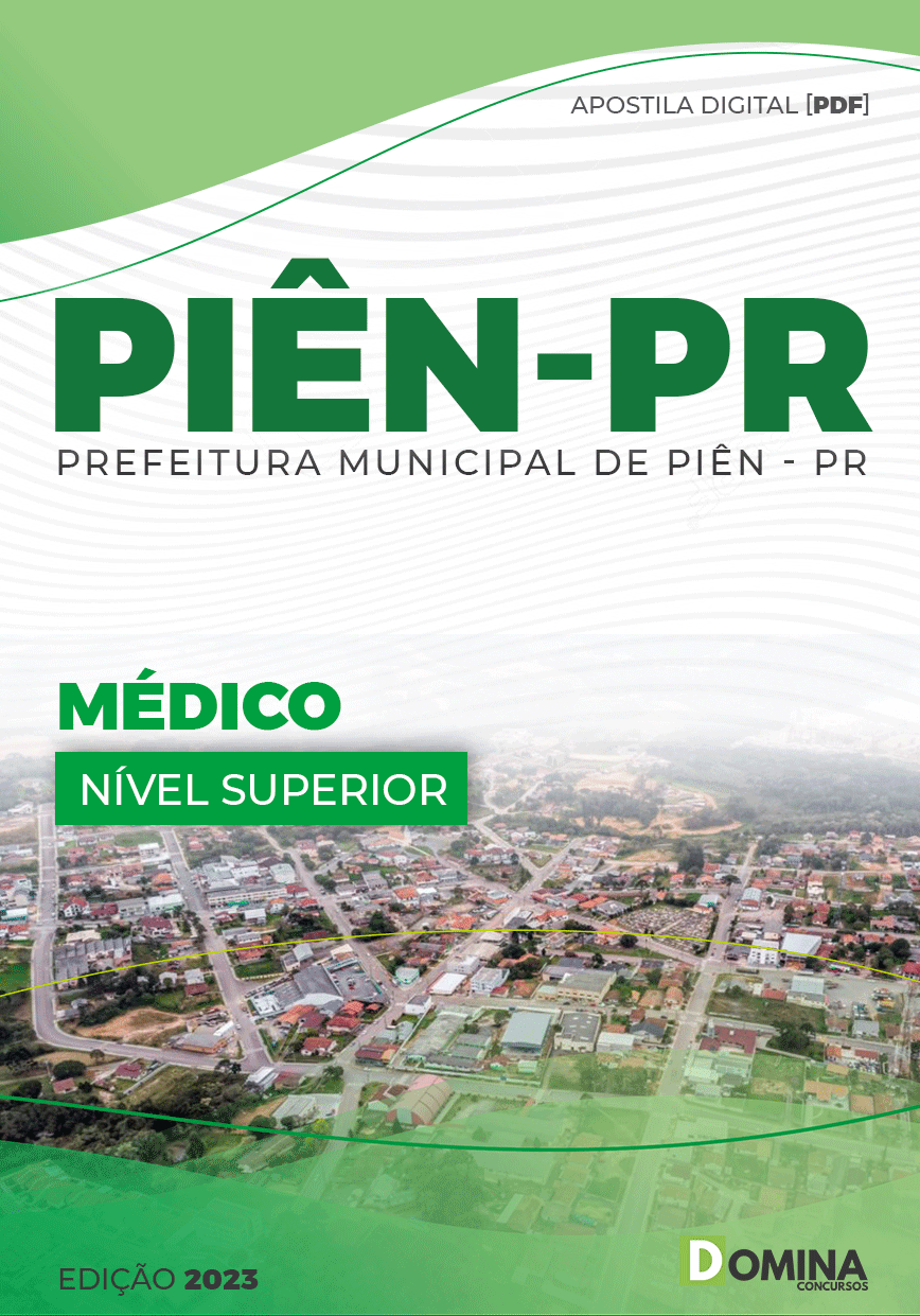 Apostila Digital Concurso Pref PIÊN PR 2023 Médico