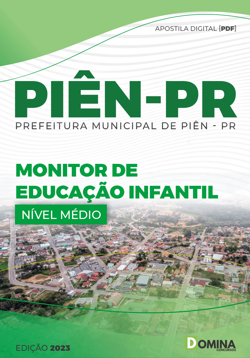 Apostila Concurso Pref PIÊN PR 2023 Monitor Educação Infantil
