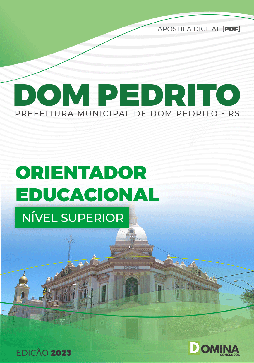 Apostila Pref Dom Pedrito RS 2023 Orientador Educacional