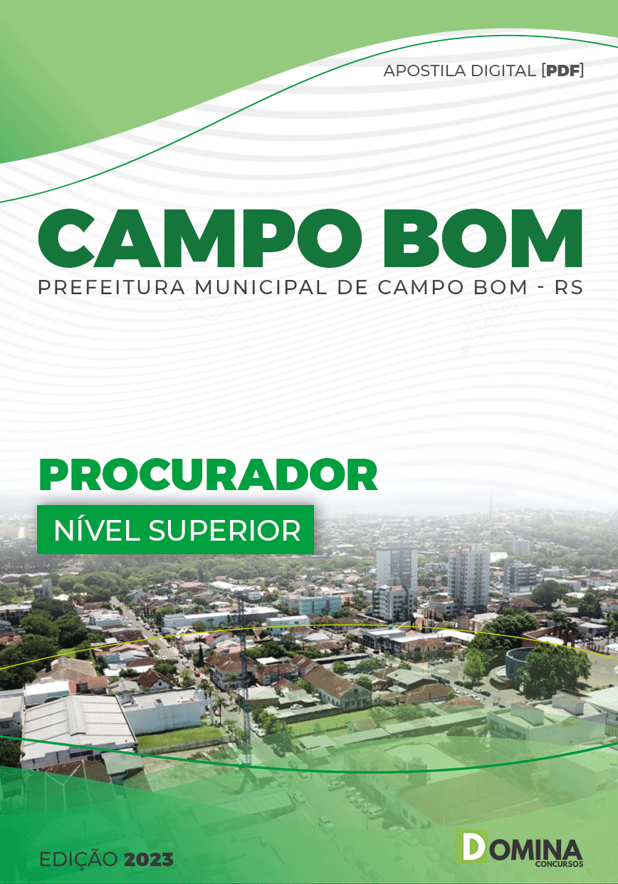 Apostila Digital Pref Campo Bom RS 2023 Procurador