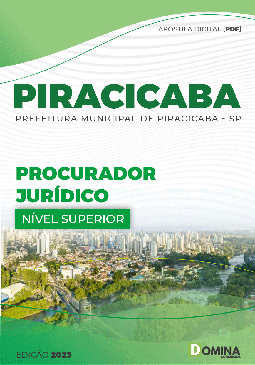 Apostila Pref Piracicaba SP 2023 Procurador Jurídico