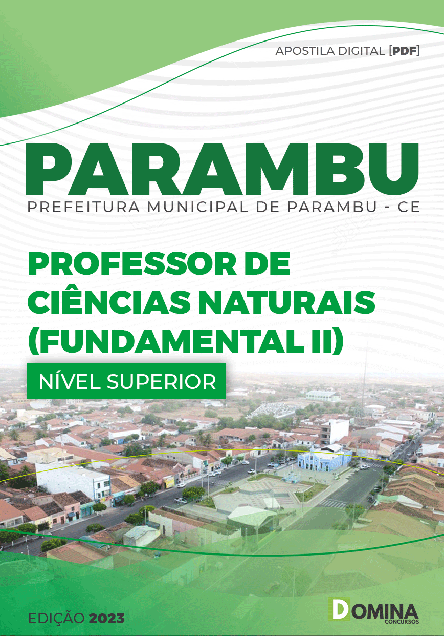 Apostila Pref Parambu CE 2023 Professor Fundamental II Ciências