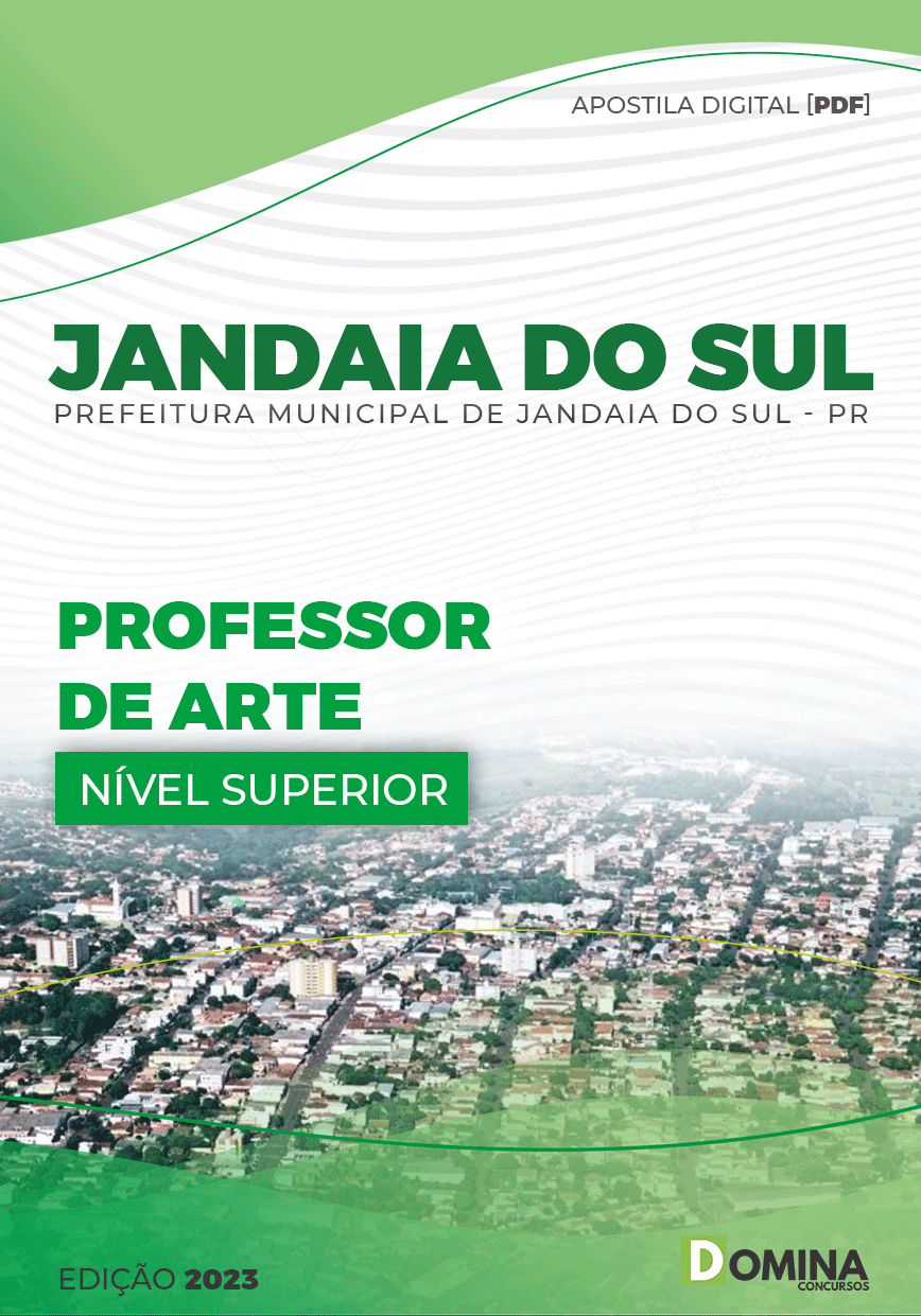 Apostila Pref Jandaia Sul PR 2023 Professor Arte