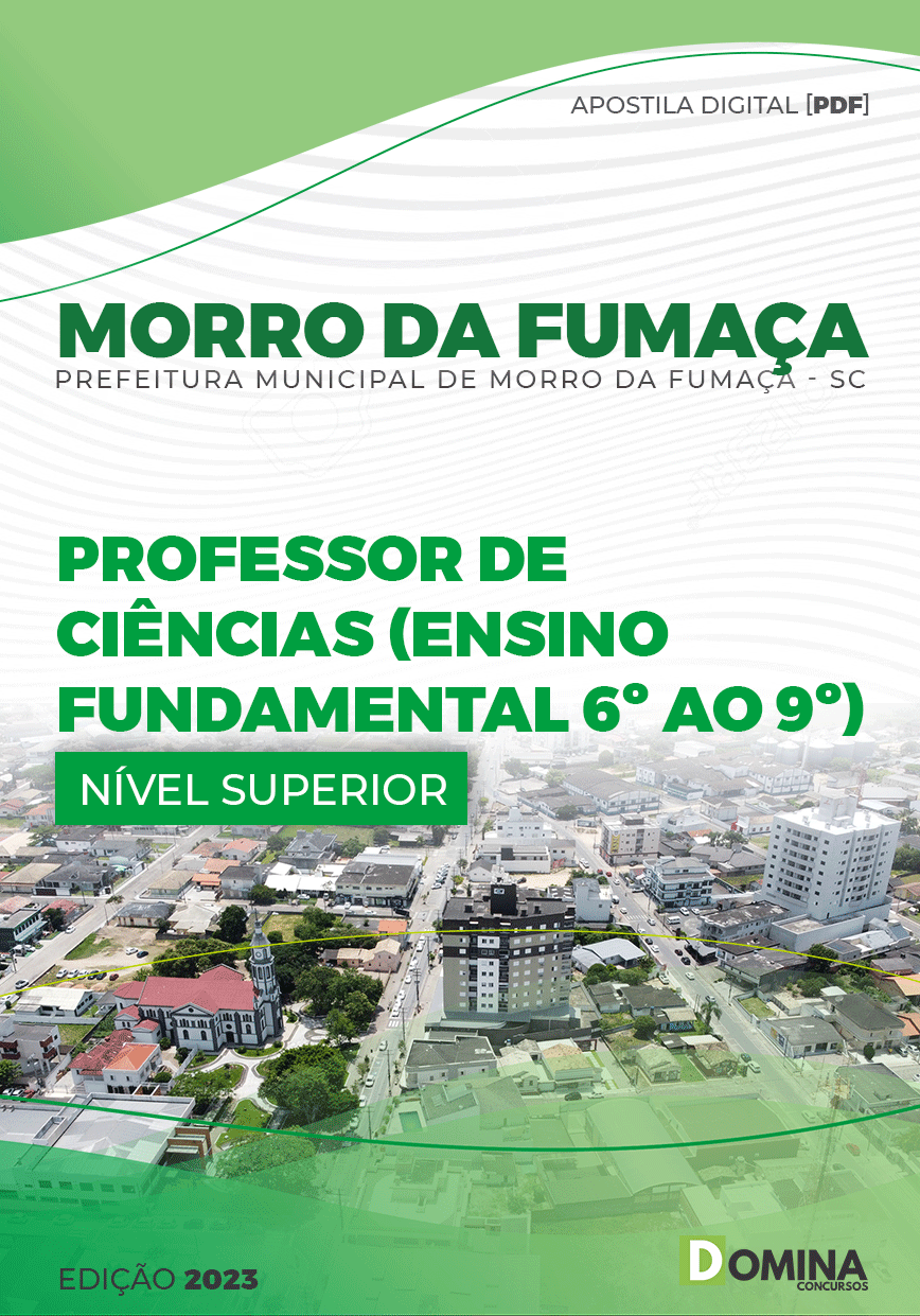Apostila Pref Morro da Fumaça SC 2023 Professor Ciências