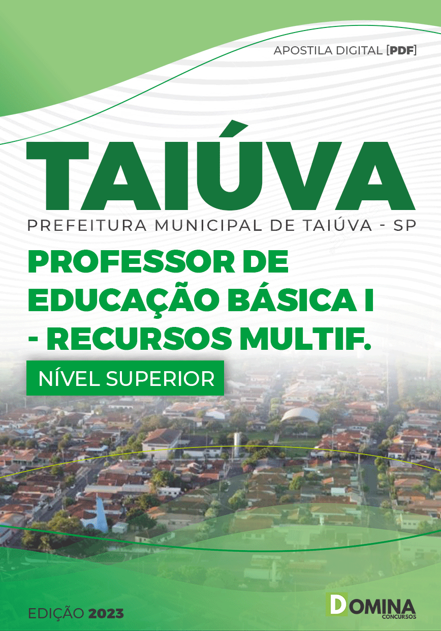 Apostila Pref Taiúva SP 2023 Professor Educação Básica I