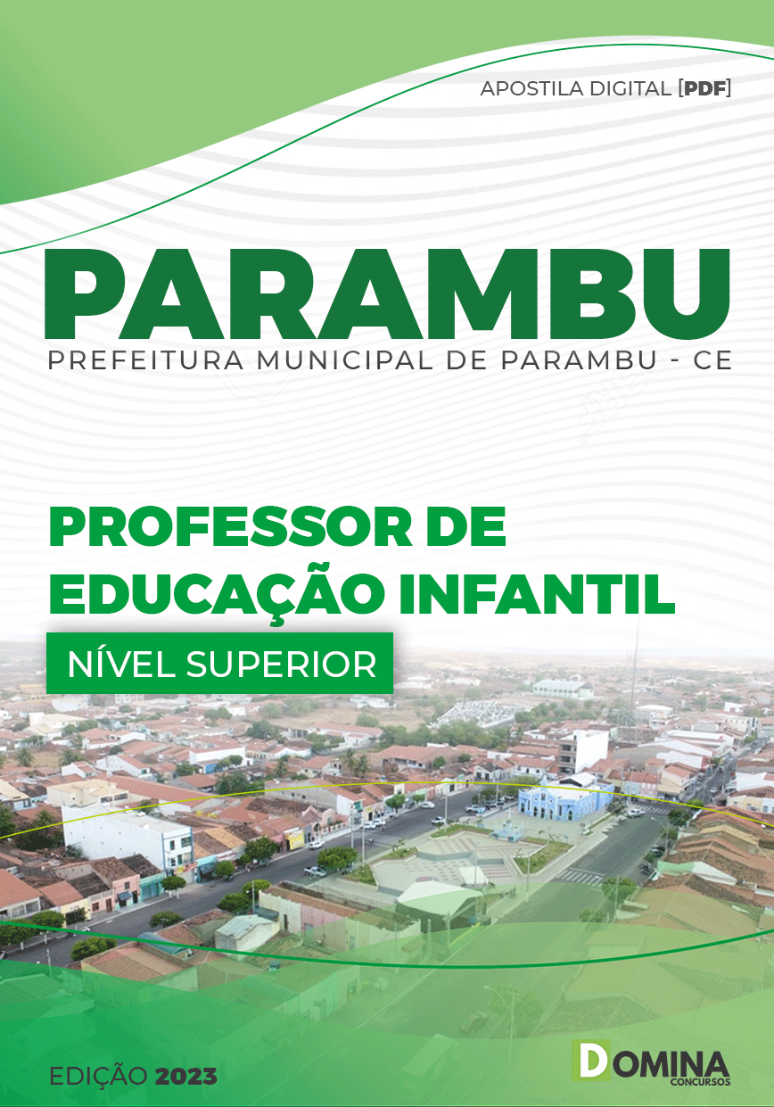 Apostila Pref Parambu CE 2023 Professor Educação Infantil