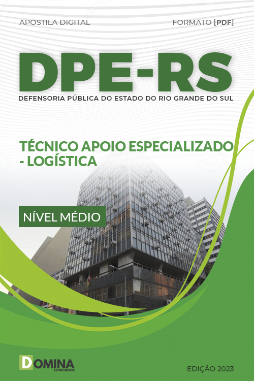 Apostila DPE RS 2023 Técnico Especializado Logística