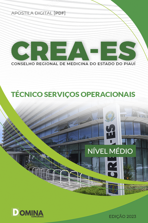 Apostila CREA ES 2023 Técnico Serviços Operacionais
