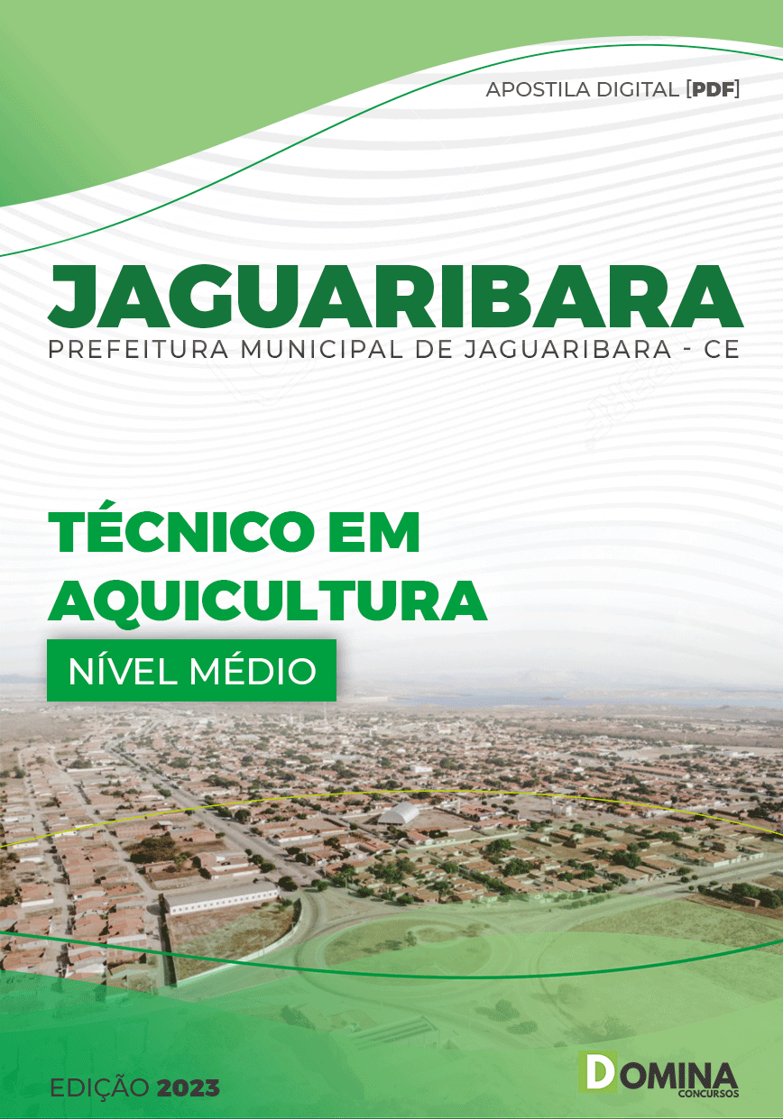 Apostila Pref Jaguaribara CE 2023 Técnico Aquicultura