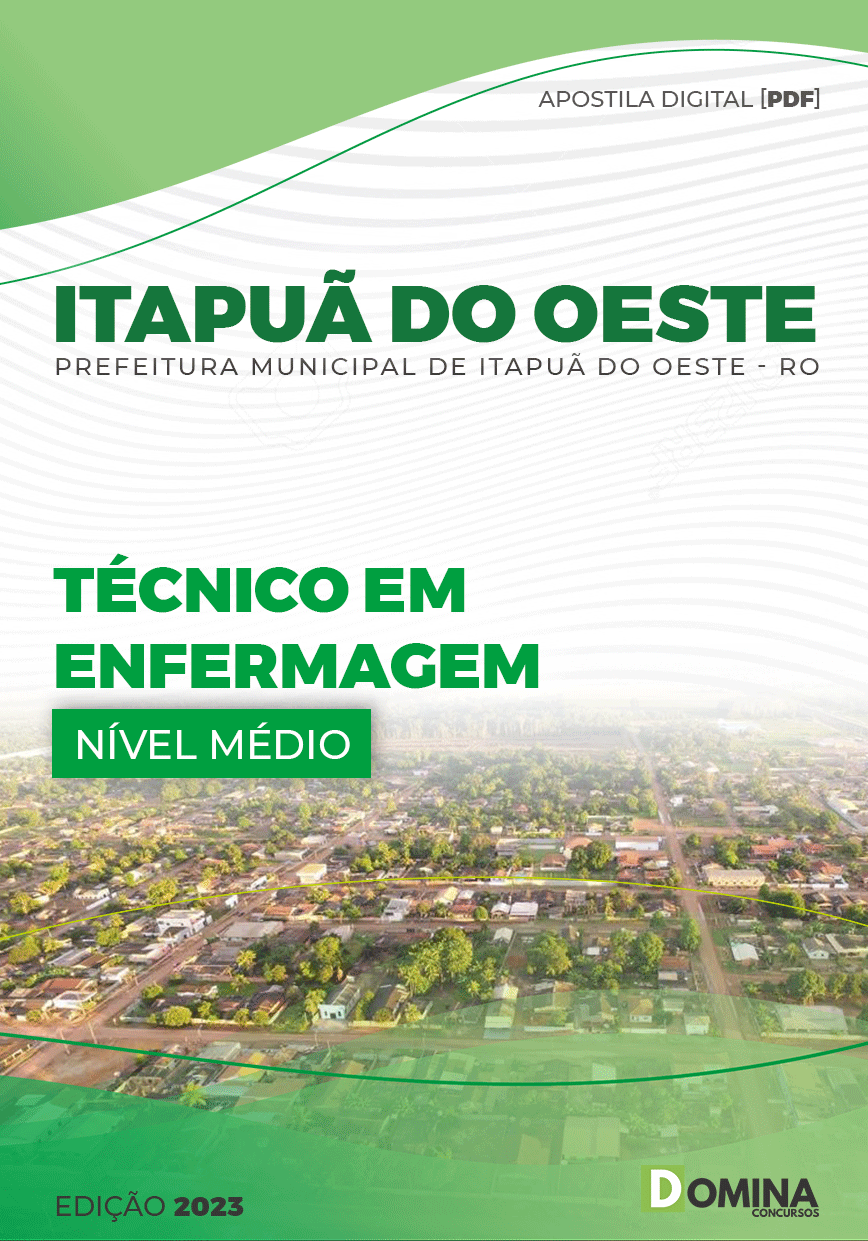 Apostila Pref Itapuã do Oeste RO 2023 Técnico Enfermagem