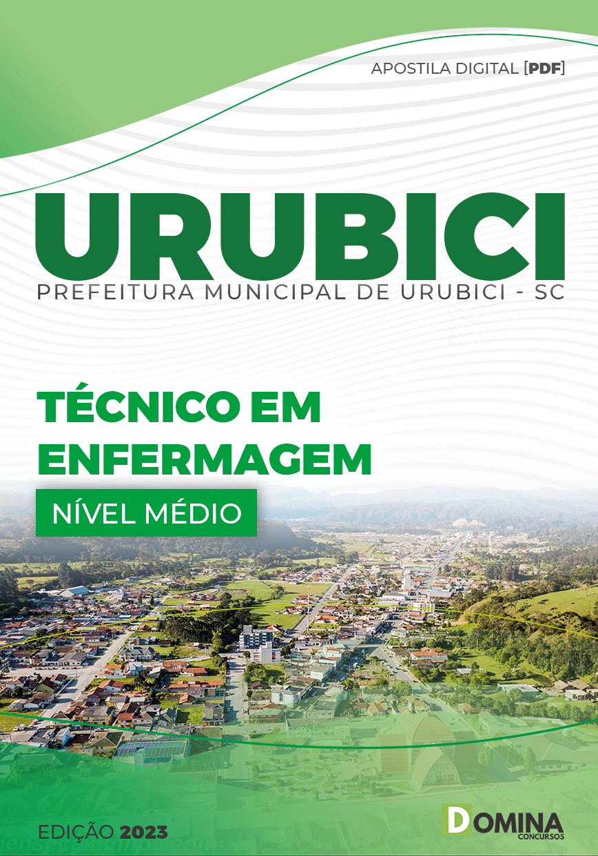 Apostila Concurso Pref Urubici SC 2023 Técnico Enfermagem