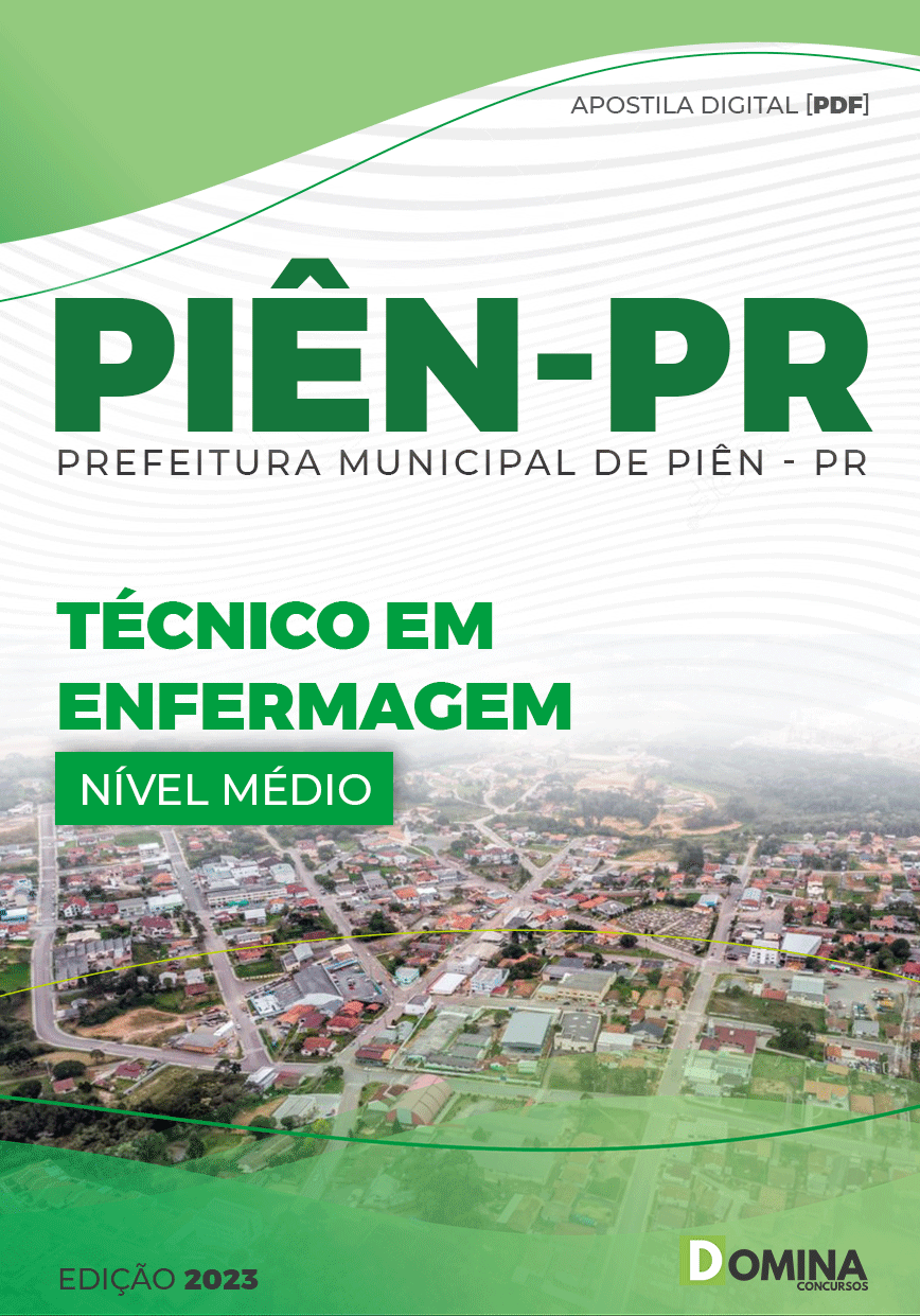 Apostila Concurso Pref PIÊN PR 2023 Técnico Enfermagem