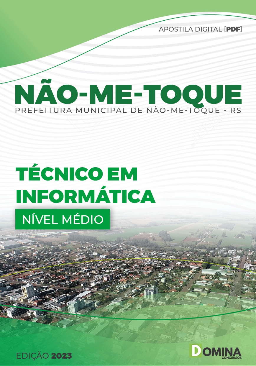 Apostila Pref Não Me Toque RS 2023 Técnico Informática