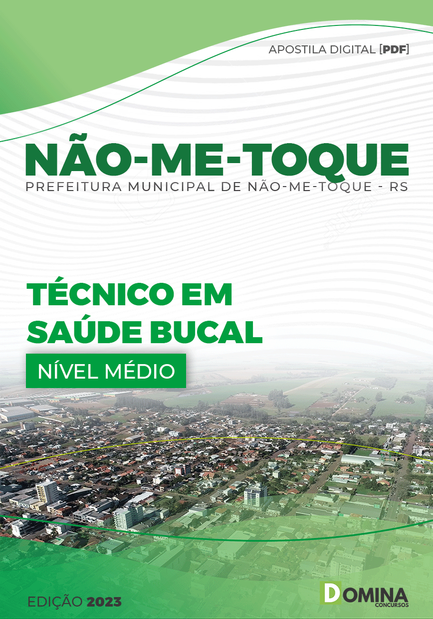 Apostila Pref Não Me Toque RS 2023 Técnico Saúde Bucal