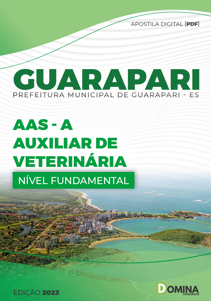 Apostila Pref Guarapari ES 2023 Auxiliar Veterinária