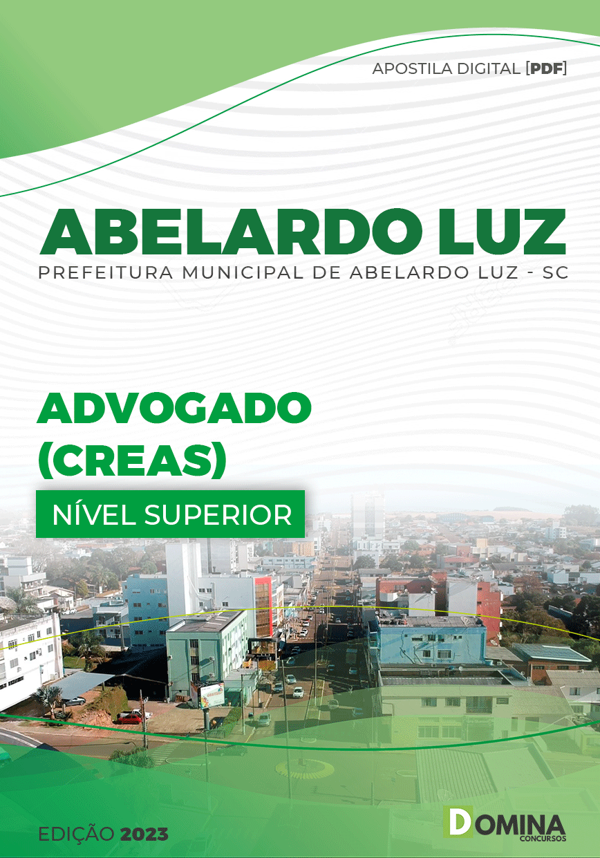 Apostila Pref Abelardo Luz SC 2023 Assistente Social CREAS