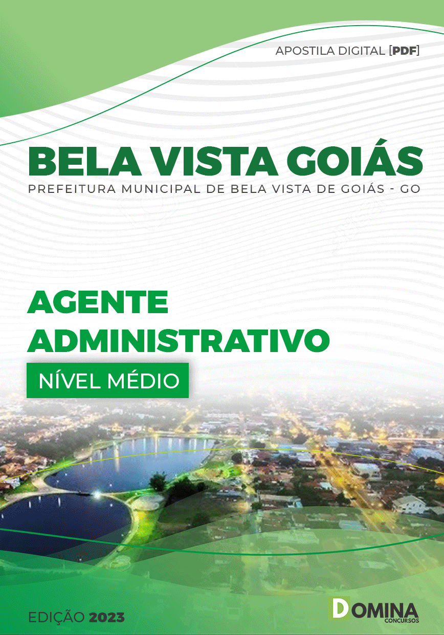 Apostila Pref Bela Vista GO 2023 Agente Administrativo