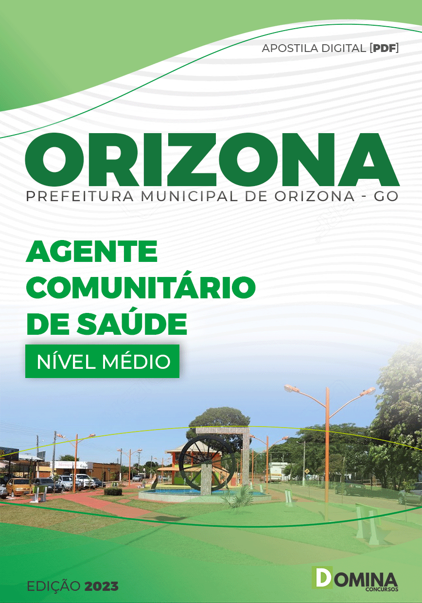 Apostila Pref Orizona GO 2023 Agente Comunitário Saúde