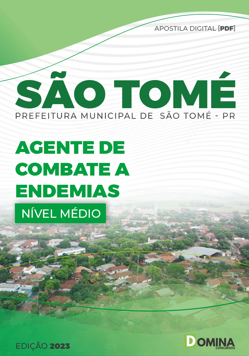 Apostila Pref São Tomé PR 2023 Agente Combate Endemias