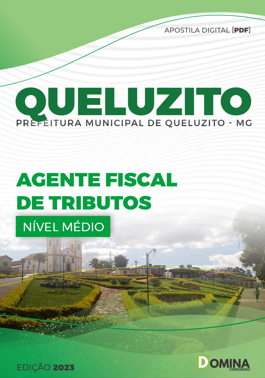Apostila Concurso Pref Queluzito MG 2023 Agente Fiscal De Tributos