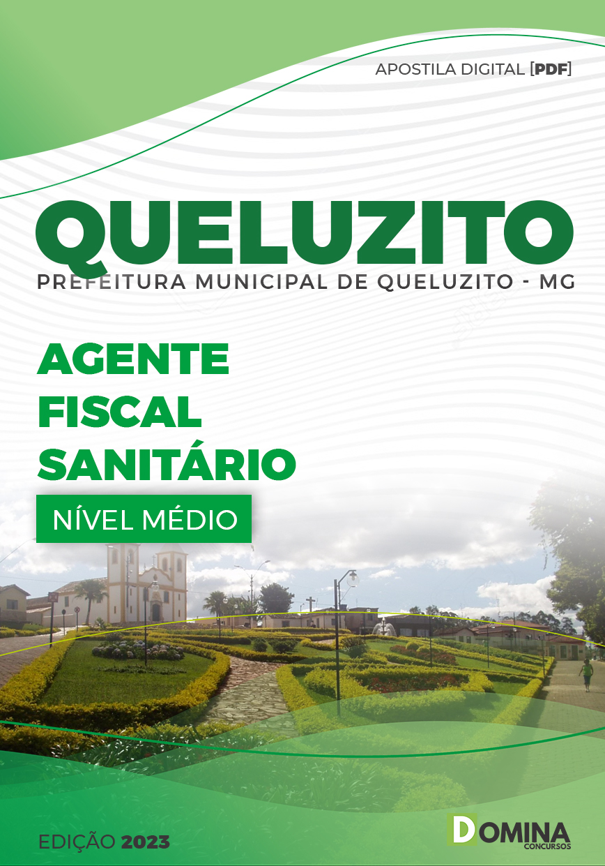Apostila Concurso Pref Queluzito MG 2023 Agente Fiscal Sanitário