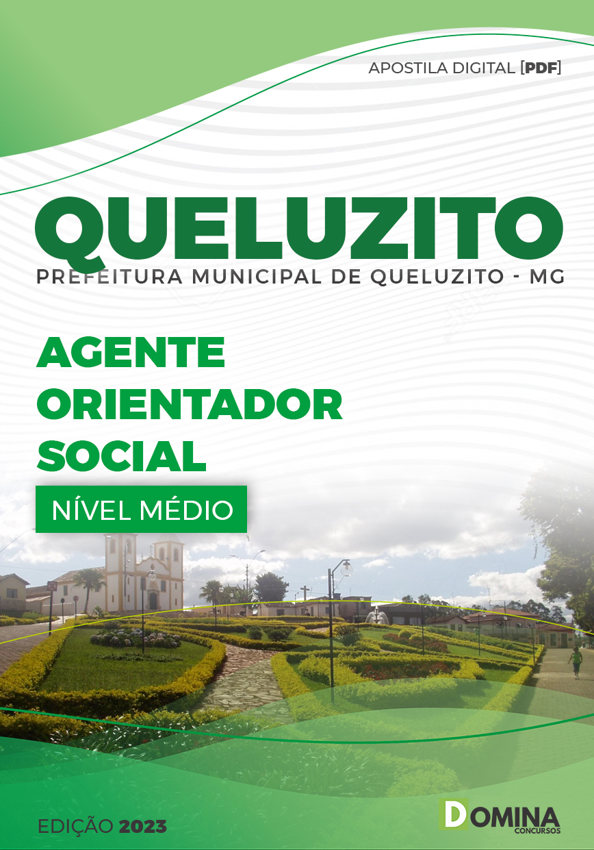 Apostila Concurso Pref Queluzito MG 2023 Agente Orientador Social