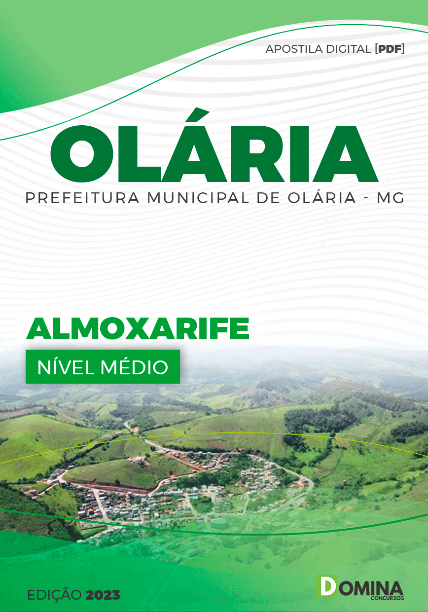 Apostila Concurso Pref Olaria MG 2023 Almoxarife