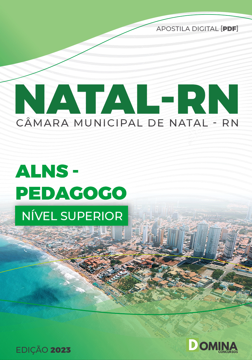 Apostila Concurso Câmara Natal RN 2023 Pedagogia