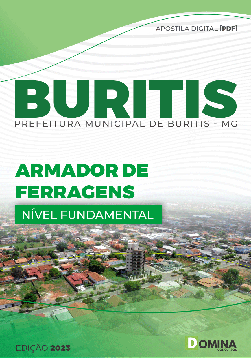 Apostila Concurso Pref Buritis MG 2023 Armador Ferragem