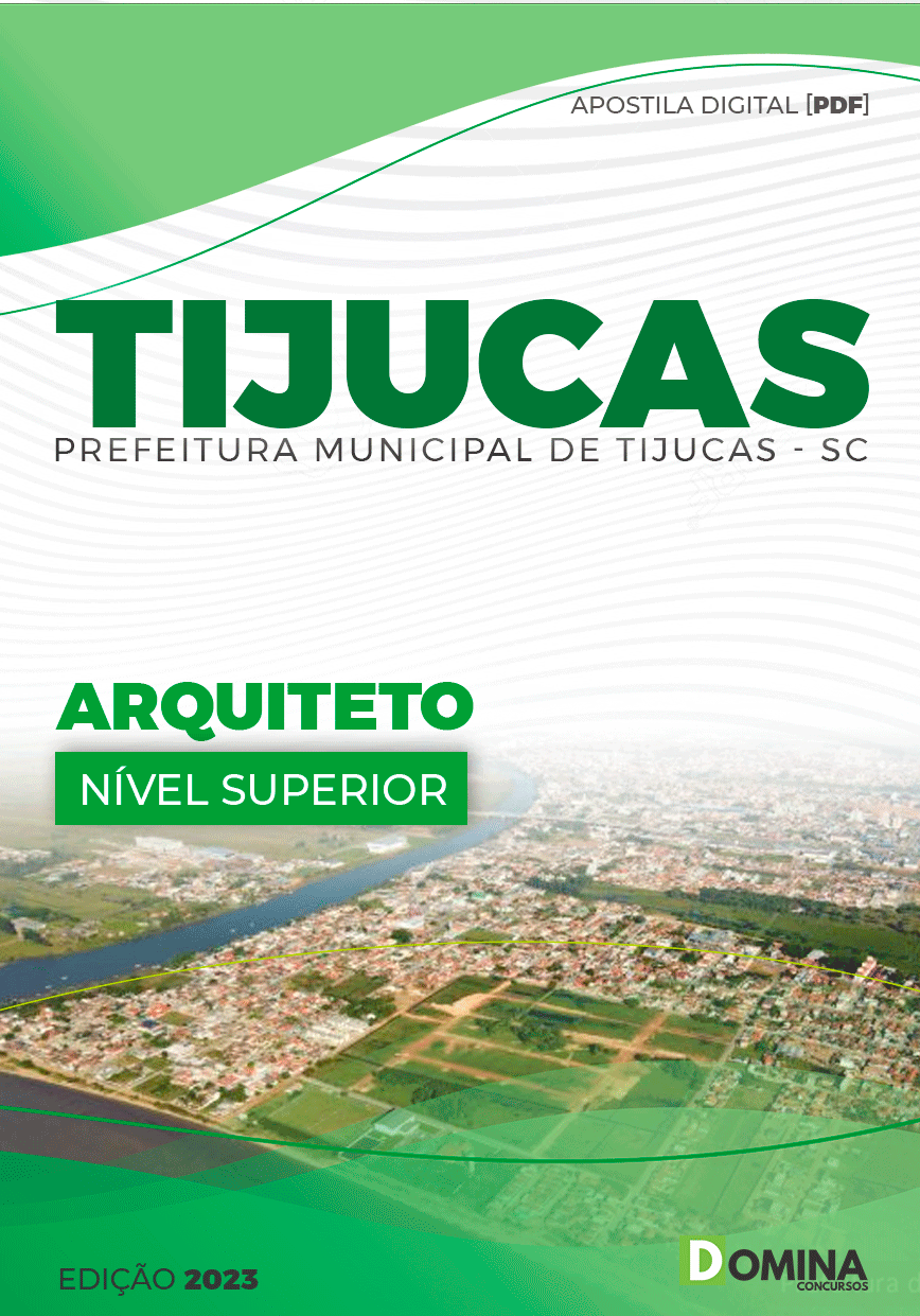 Apostila Digital Concurso Pref Tijucas SC 2023 Arquiteto