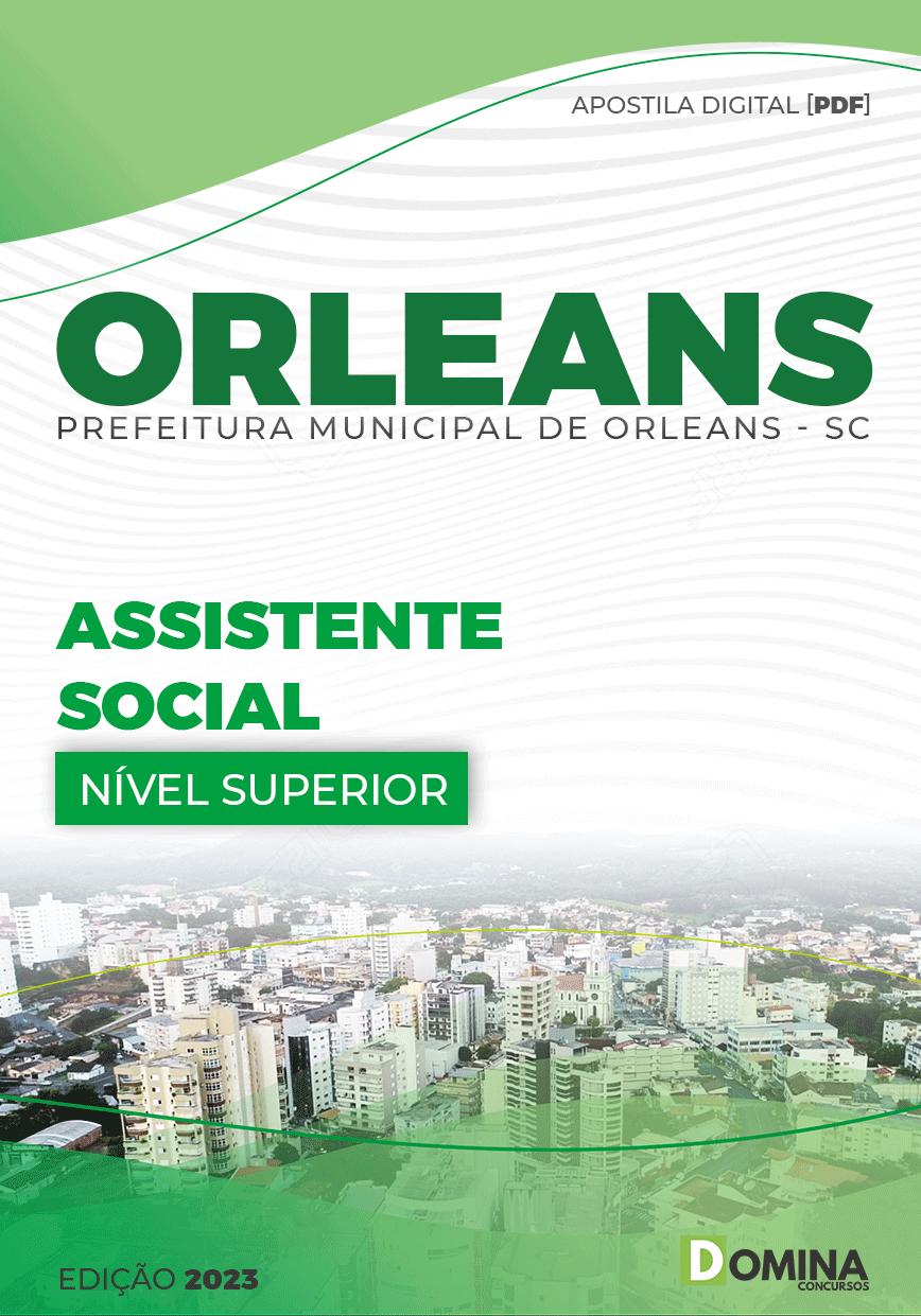 Apostila Pref Orleans SC 2023 Assistente Social