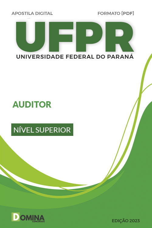 Apostila Concurso UFPR 2023 Auditor