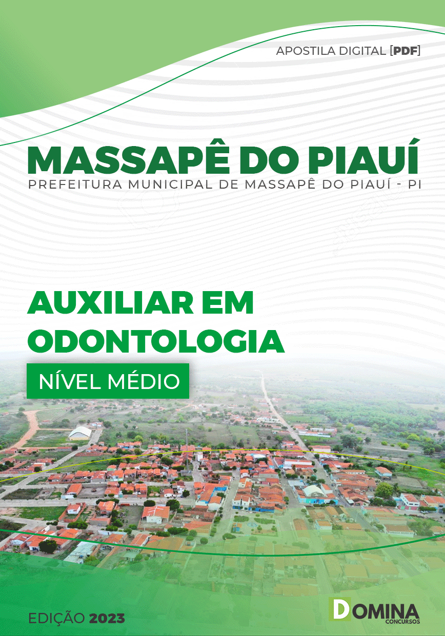 Apostila Pref Massapê do Piauí PI 2023 Técnico Saúde Bucal
