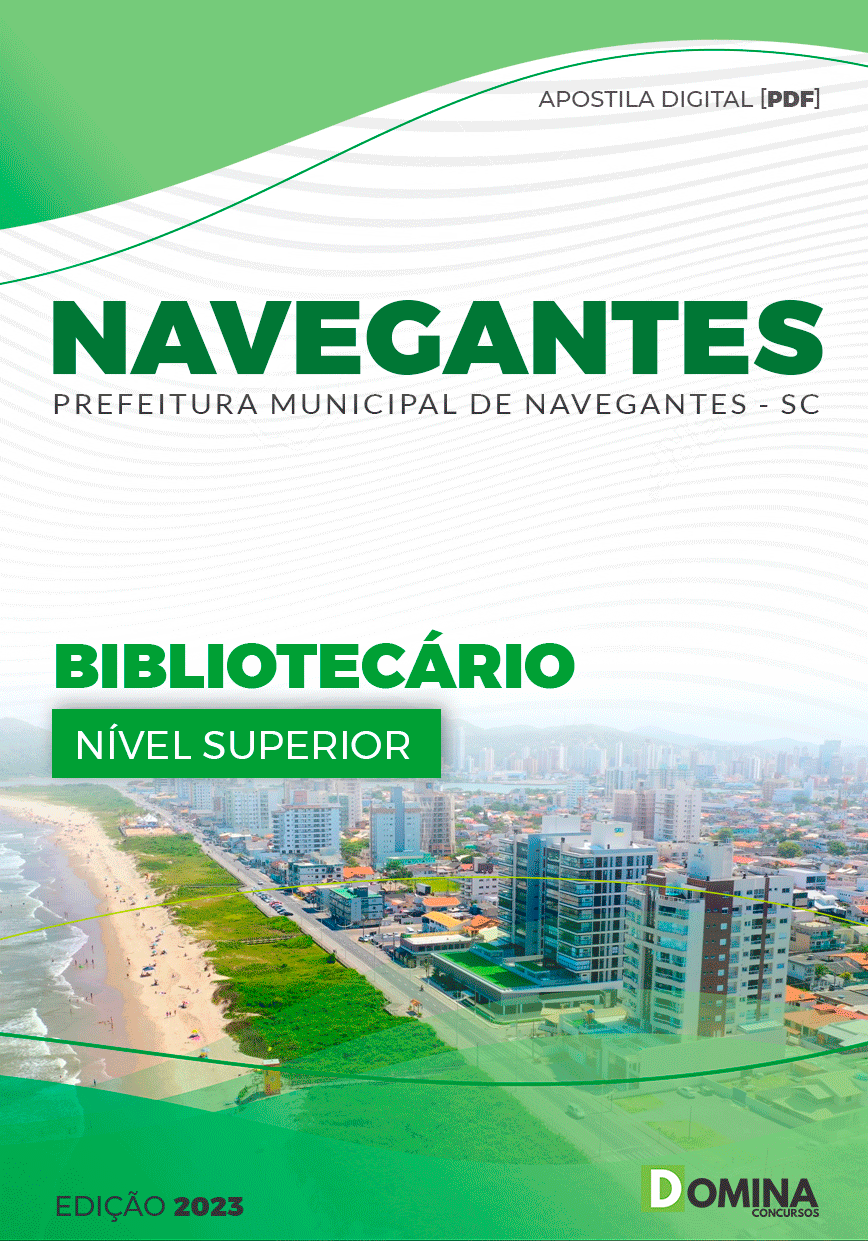 Apostila Digital Pref Navegantes SC 2023 Bibliotecário