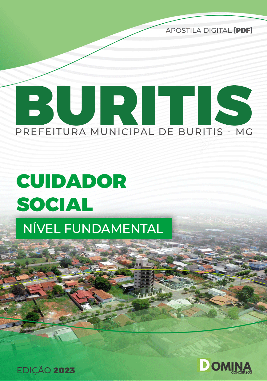Apostila Concurso Pref Buritis MG 2023 Cuidador Social