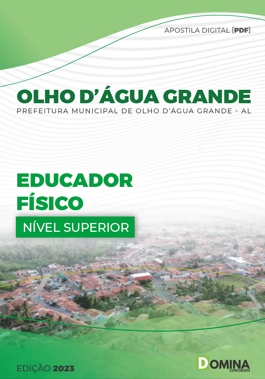 Apostila Pref Olho D’Água Grande AL 2023 Educador Físico