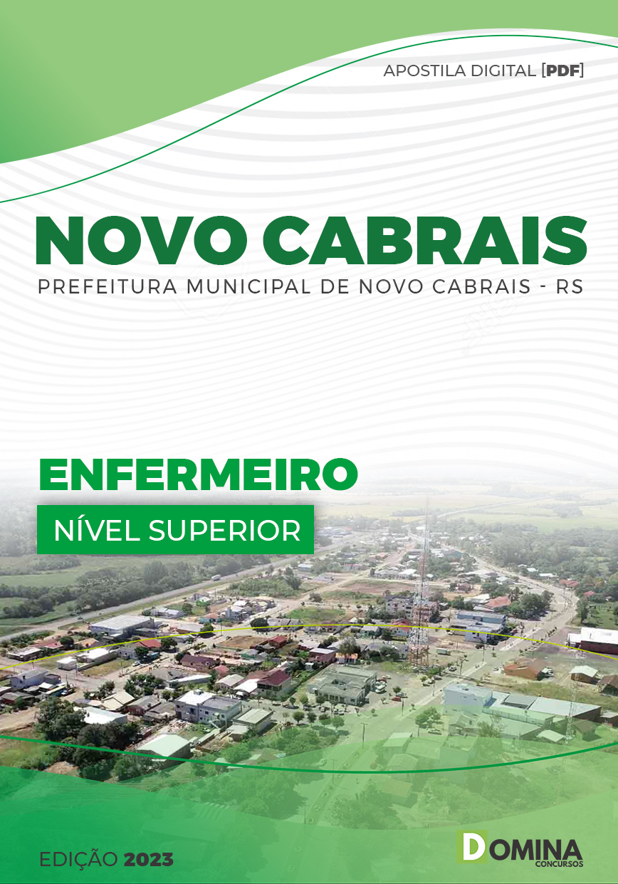 Apostila Digital Pref Novo Cabrais RS 2023 Enfermeiro
