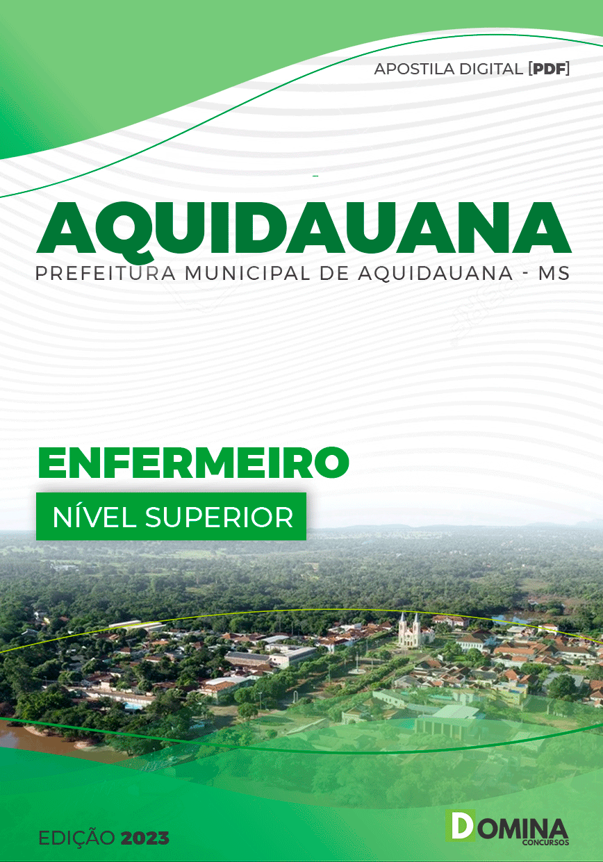 Apostila Digital Pref Aquidauana MS 2023 Enfermeiro