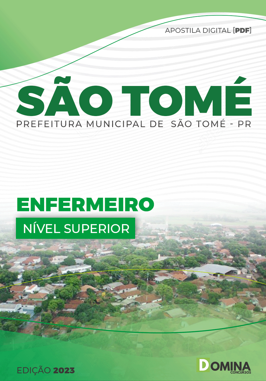 Apostila Digital Pref São Tomé PR 2023 Enfermeiro