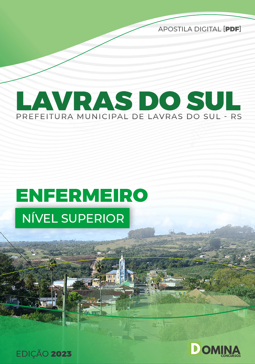 Apostila Digital Pref Lavras do Sul RS 2023 Enfermeiro