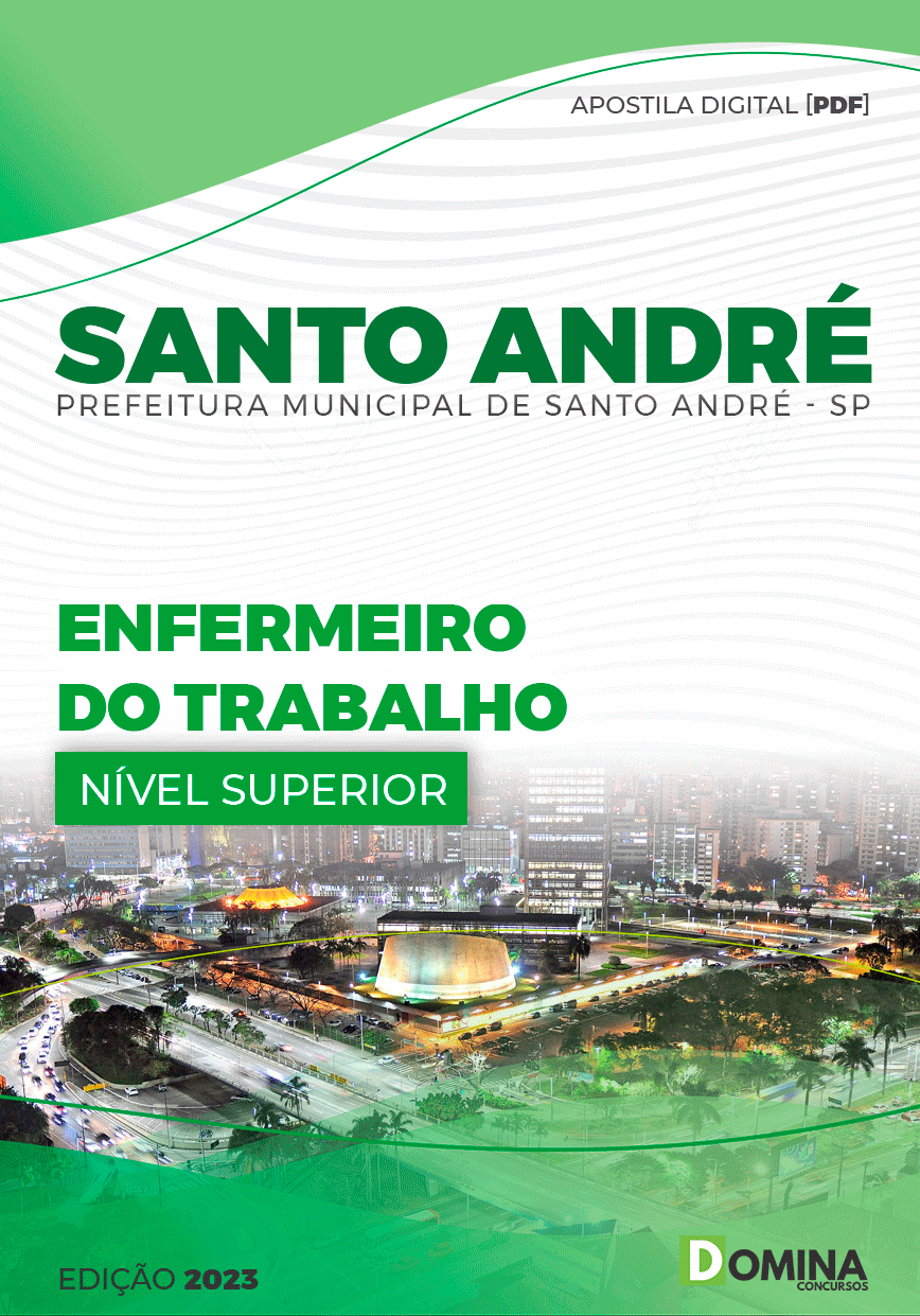 Apostila Pref Santo André SP 2023 Engenheiro Segurança Trabalho